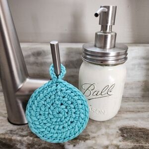 Kitchen Pot Scrubber, Scrubber, Crochet Scouring Pad,Heavy Duty Nylon Scrubber